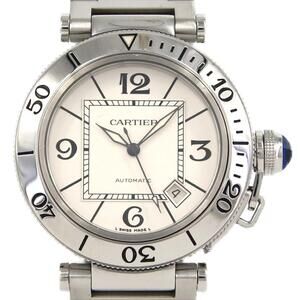 Cartier Pasha Seatimer W31080M7 Stainless Steel Automatic Watch